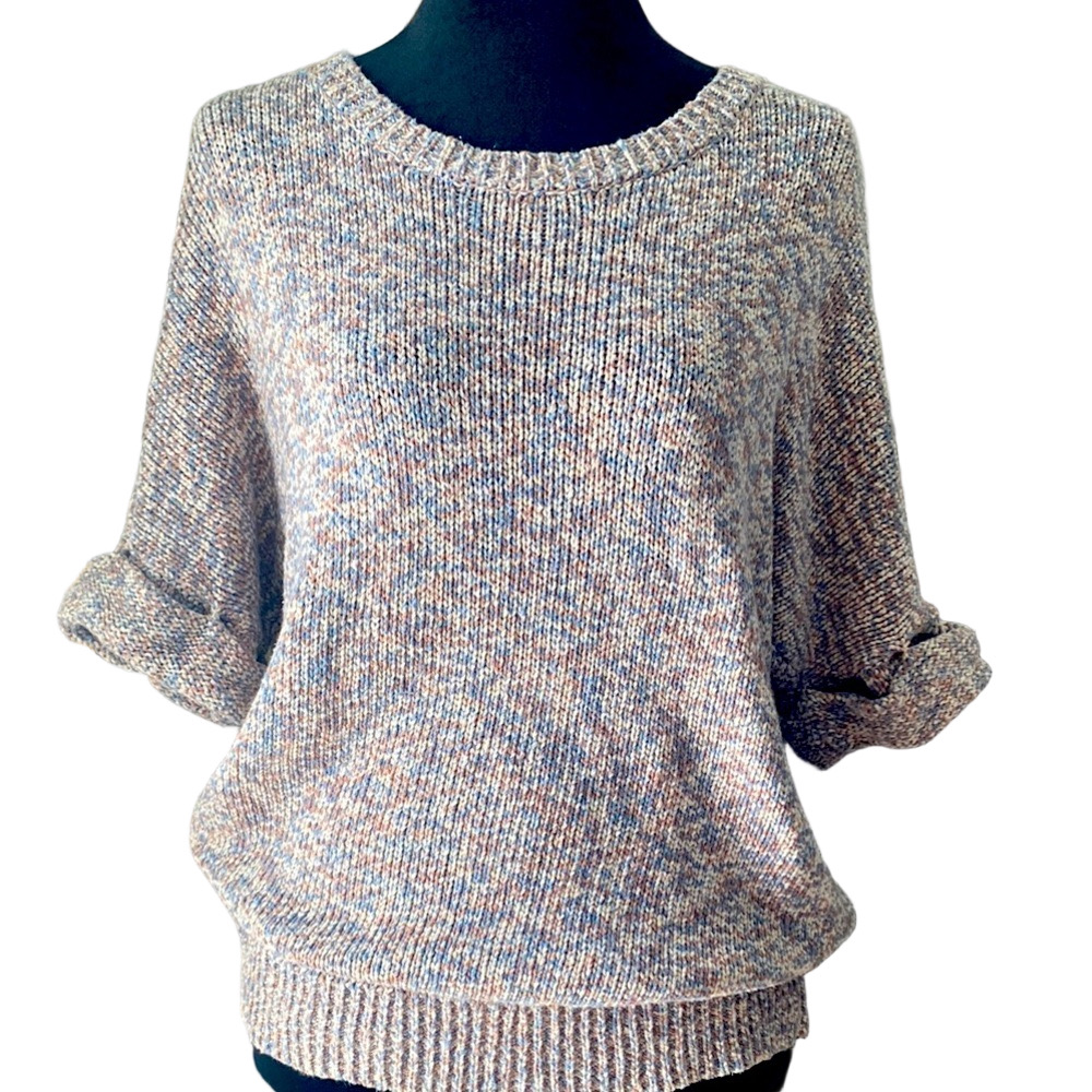 Fossil Women's Multicolor Sweater short sleeve size medium